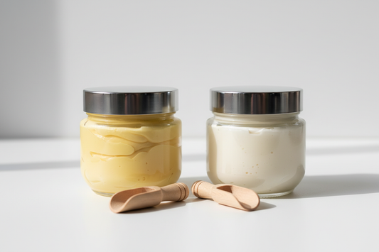 mango butter and shea butter