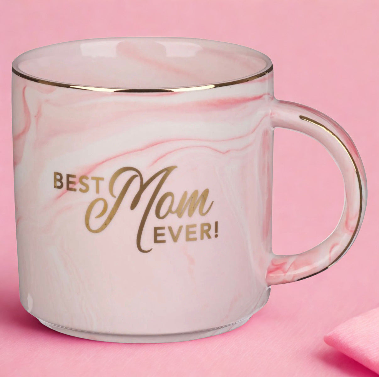 Gold Trimmed Signature Mugs