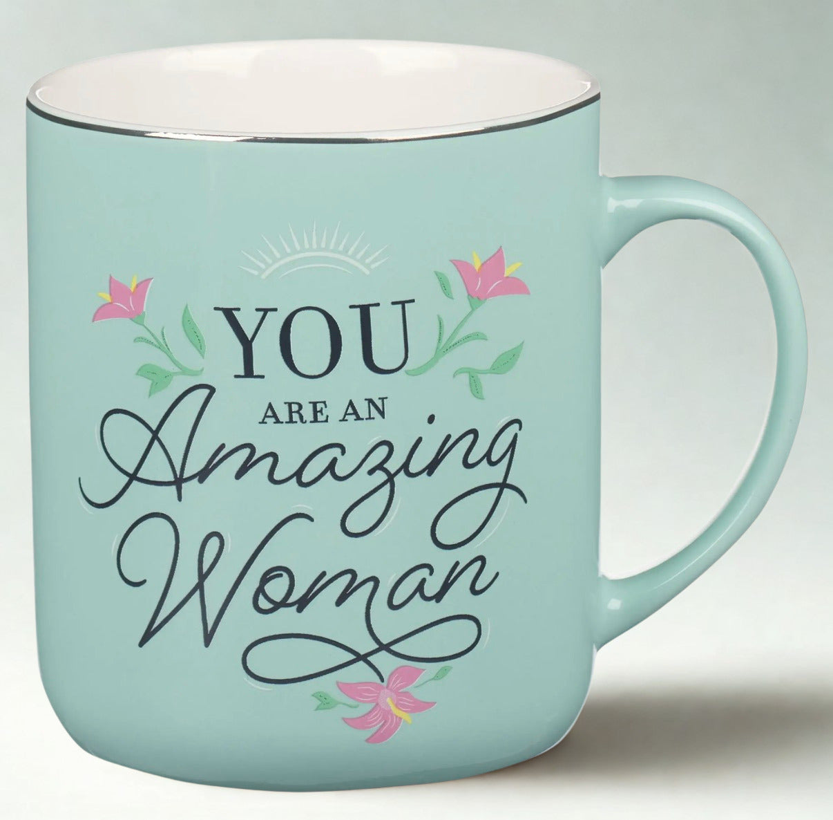 Gold Trimmed Signature Mugs