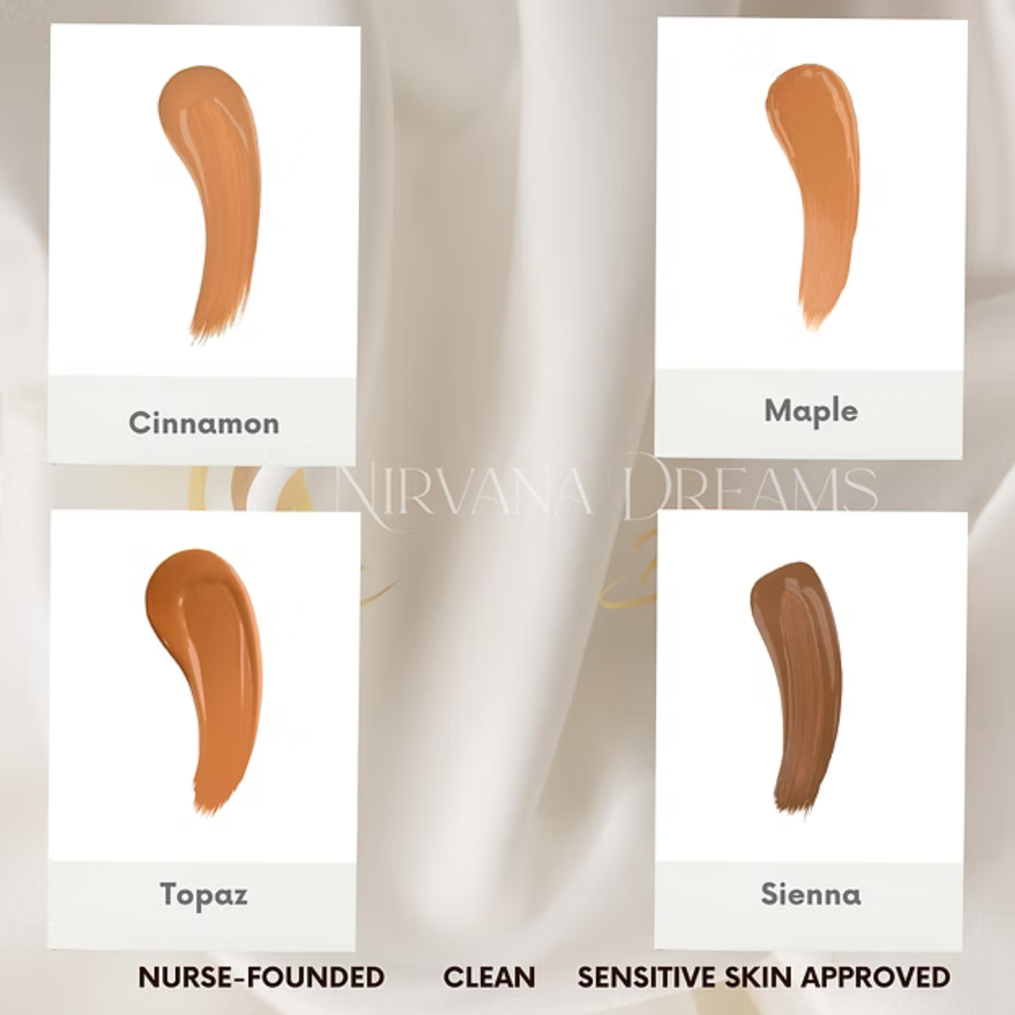 Semi Matte Vegan Liquid Foundation