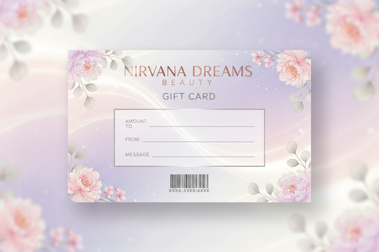 Nirvana Dreams Beauty Gift Card